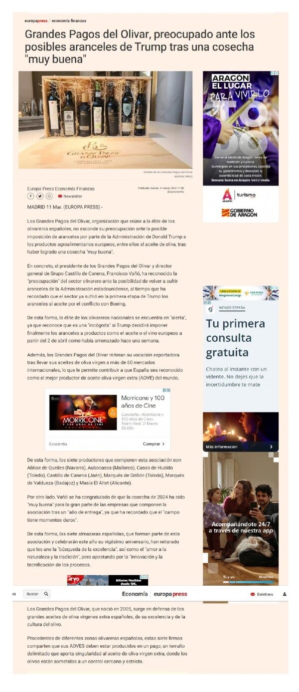 EUROPA PRESS Marzo/2025
